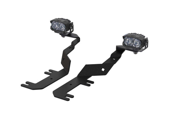 Morimoto 2Banger LED Ditch Light System: Ford Super Duty (17-22)