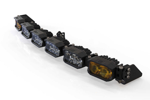 Morimoto 2Banger Bar Off Road LED Light Bar: 6 Pod / 24"