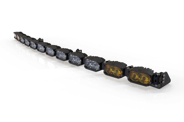 Morimoto 2Banger Bar Off Road LED Light Bar: 12 Pod/47"