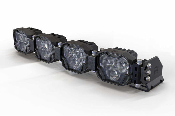 Morimoto 4Banger Bar Off Road LED Light Bar: 4 Pod / 16.5"