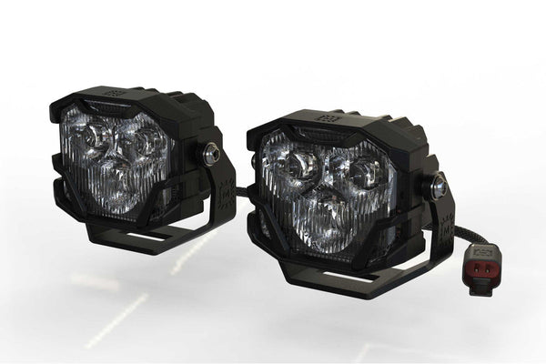 Morimoto 4Banger LED Pods: HXB Combo Beam