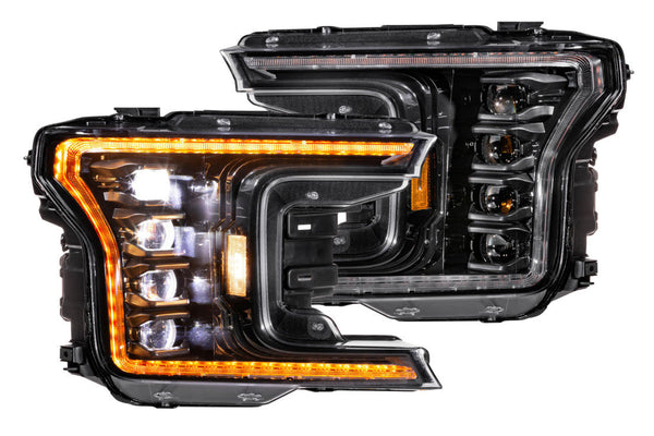 Morimoto Ford F-150 (18-20) XB LED Headlights - Amber DRL