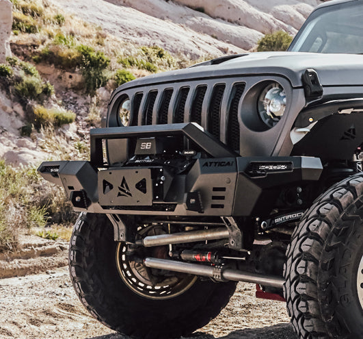 Attica 4x4 2018-2024 Jeep Wrangler JL Frontier Series Front Bumper