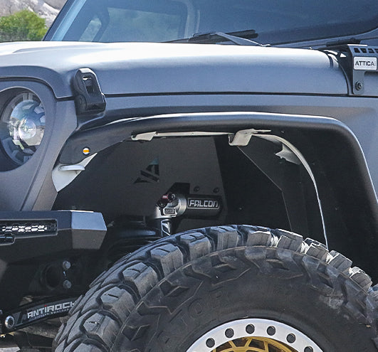 Attica 4x4 2018-2024 Jeep Wrangler JL Terra Series Inner Fenders