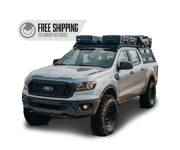 Prinsu Ford Ranger Supercrew Roof Rack | 2019-2021