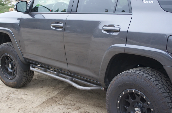 5th Gen Toyota 4Runner rock sliders without filler plates