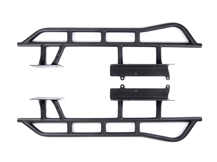 Bolt on rock slider with no filler plates for 4th Gen Toyota 4Runner