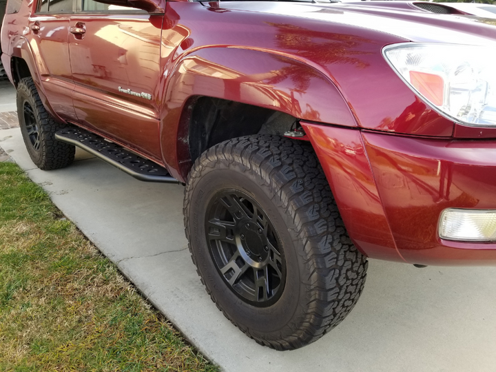 Side steps for 4th Gen Toyota 4Runner